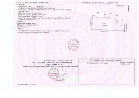 Bán 10ha quy hoạch SKC xây dựng nhà xưởng tại Phước Hòa - Phú Giáo cách UBND xã 2km
