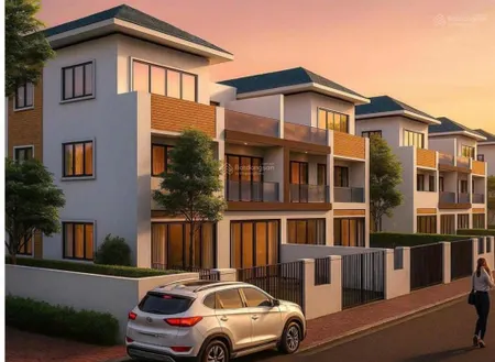 Biệt thự song lập trái tim của khu đô thị thanh hà