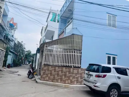 Nhà trệt lầu góc 2 mặt tiền đường 5m đường đình phong phú tnp b q9