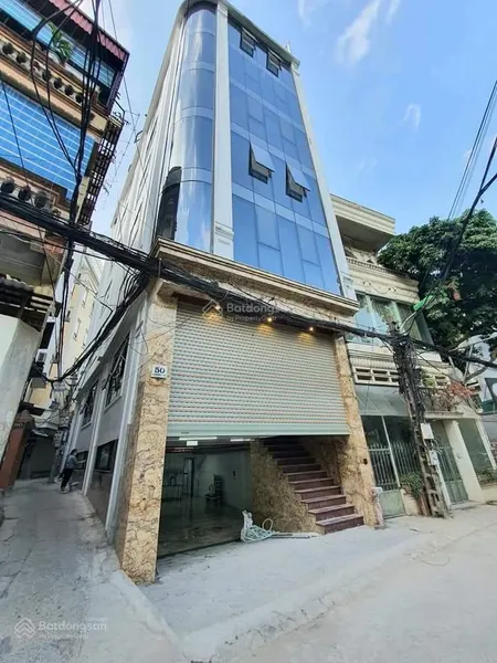 Rẻ kịch sàn! mặt phố hoàng ngân ôtô tránh dừng đỗ vỉa hè 6m, 95m2*8t thang kd đỉnh dt 1.5 tỷ/năm