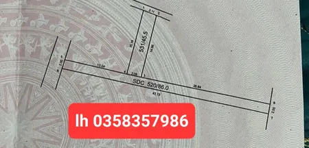 Bán đất 45.5m² ngang 3.11m giá 2.63 tỷ Xã Nội Bài