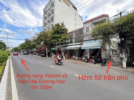 BÁN ĐẤT TẶNG NHÀ CẤP 4 – HẺM 52 TRẦN PHÚ, VĨNH NGUYÊN, NHA TRANG