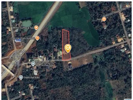 Bán đất 2440.5m² ngang 28m giá 3.4 tỷ Xã Ea Ktur