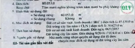 🏭 Bán đất công nghiệp giá tốt 80.053m2 – ĐÃ CÓ CHỦ TRƯƠNG XÂY NHÀ MÁY CHẾ BIẾN CỒN