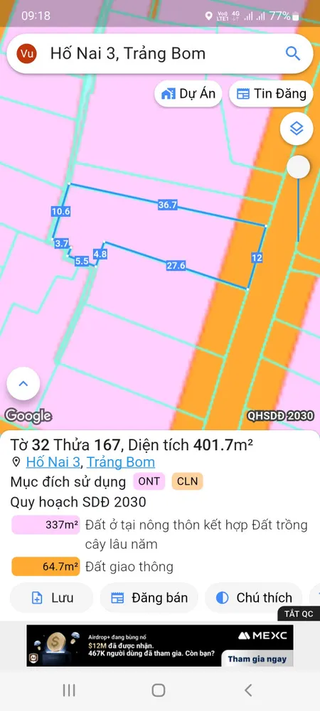 Nhà Đất Giang Điền Trảng Bom Đồng Nai