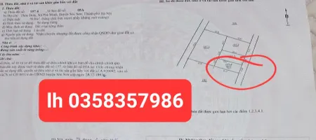 Bán đất 70m² ngang 5m giá 3.33 tỷ Xã Nội Bài
