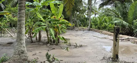 Cần bán lô đất đã lên nền
Mặt tiền đường bê tông 3,5m 
Có 50TC