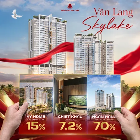 Sở hữu ngay căn hộ 2PN+1 Văn Lang Sky Lake – Vị trí trung tâm, tiện ích cao cấp