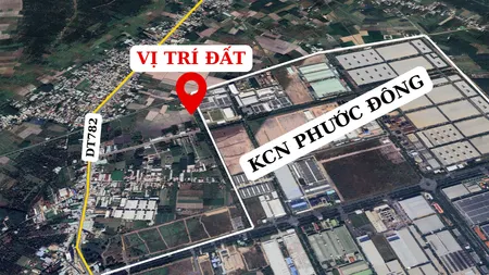 Lô 114,2m² full thổ, cạnh KCN Phước Đông, sổ hồng riêng – Vị trí đẹp, giá chỉ 730 triệu