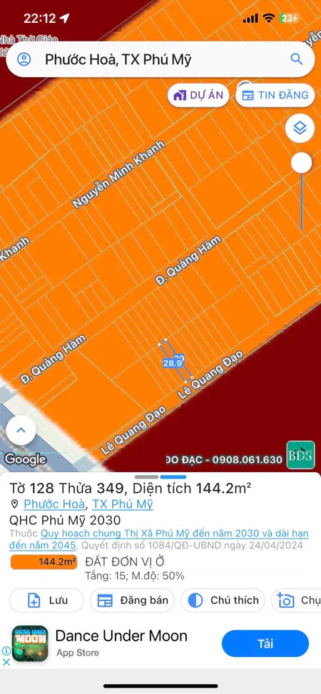 Đất Nền Sổ Đỏ Phú Mỹ Nay Là TP HCM Mới.