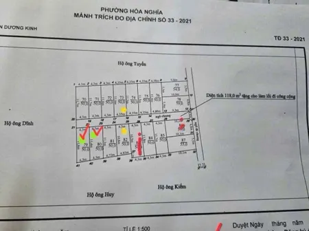 1.4x tỷ 50m2 Hải Phong Dương Kinh, sát dự án Vinhomes Dương Kinh – Kiến Thụy Zalo 0567222555
