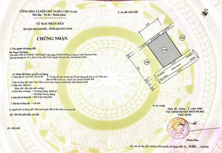Bán đất 300m² ngang 15m giá 4 tỷ Phường Hoành Bồ