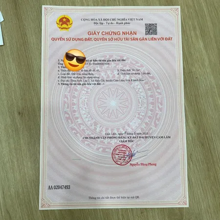 Bán đất full thổ dành cho vợ chồng trẻ.