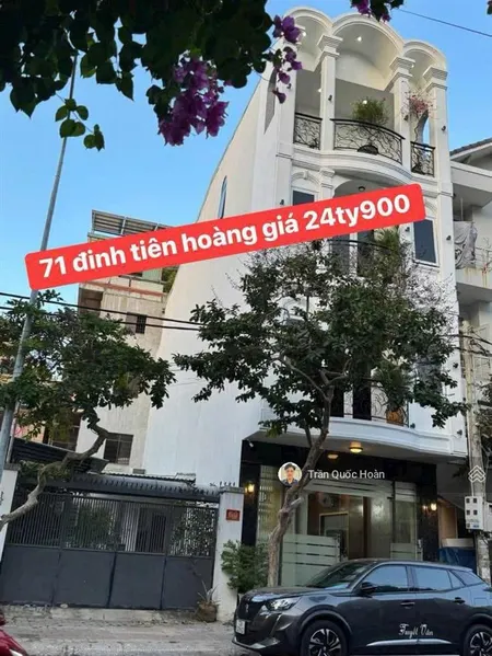 Bán khách sạn mặt tiền đinh tiên hoàng, p. 2 vũng tàu, 105m2, 7 căn hộ cao cấp, giá 24,9 tỷ tl