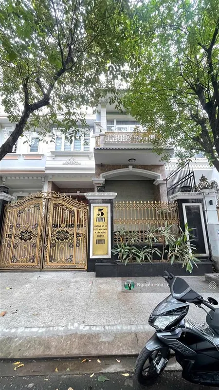 Bán biệt thự liền kề khu him lam q7 | view công viên có thang máy