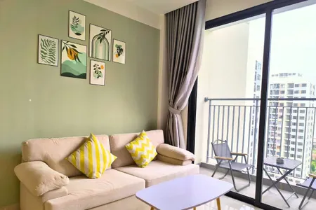 Bán Căn 2PN 59m² – Full nội thất, ban công Đông Nam mát mẻ, Khu Vườn Nhật  3,3 tỷ, đã có sổ, chủ không vay