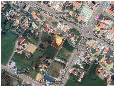 Bán đất 1034m² ngang 28,5m giá 24 tỷ Phường Ninh Hòa