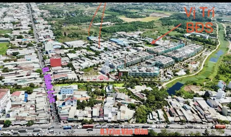 Bán đất 288m² ngang 6,5m giá 8.7 tỷ Xã Tân Vĩnh Lộc