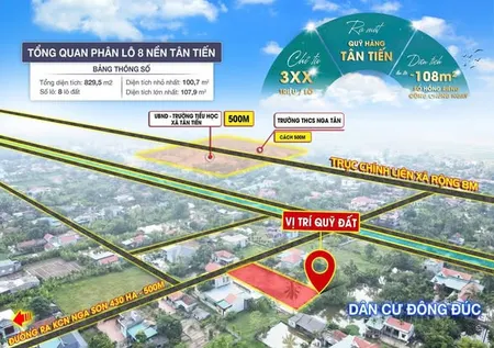 CỰC PHẨM ĐẤT NỀN NGAY TRUNG TÂM - CỦA NGÕ KCN NGA TÂN  𝟒𝟑𝟎𝐡𝐚