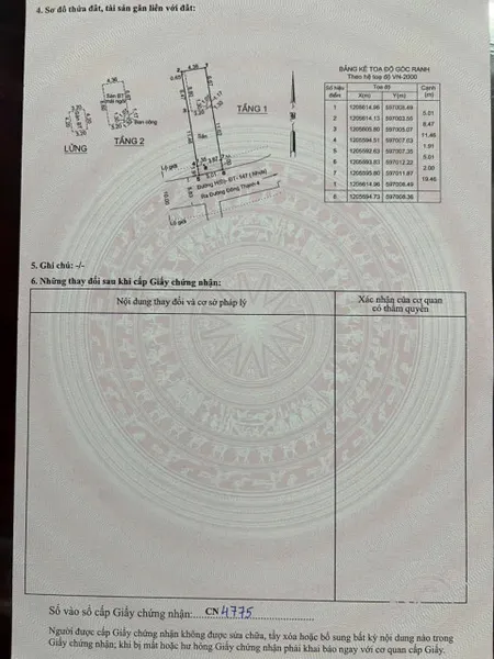 Bán đất 108.5m² giá 3.65 tỷ Xã Đông Thạnh