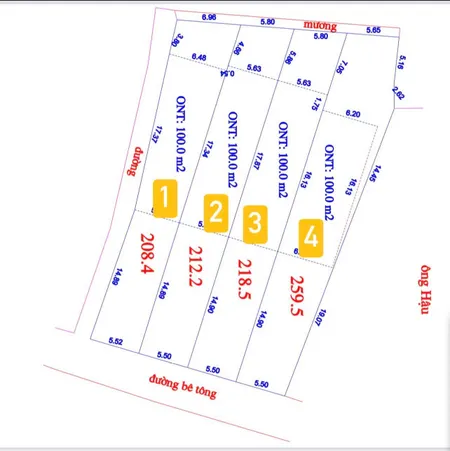 Bán đất nền 220m2, 550 triệu tại Cẩm Lý, Lục Nam, Bắc Giang, hàng hiếm 0983088192
