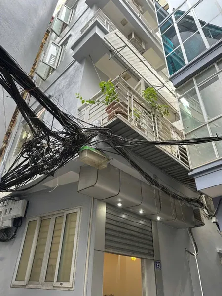 BÁN NHÀ ĐƯỜNG LÊ THANH NGHỊ. LÔ GÓC. 38M2 - 5 TẦNG.