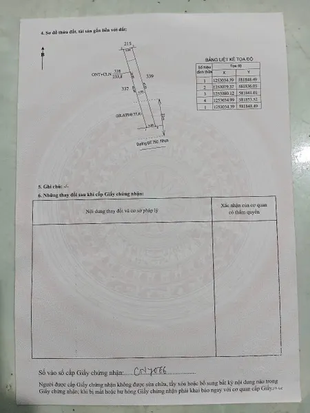 Bán đất 230m² ngang 5m giá 1.13 tỷ Xã Long Hòa