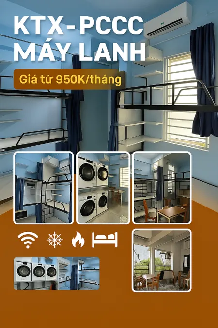 🏙️ Ký túc xá Quận Phú Nhuận giá rẻ Bao điện nước, uy tính, nhiều tiện ích. Có khắp HCM