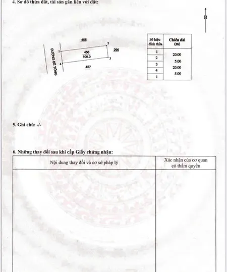 Bán đất 100m² ngang 5m giá 500 triệu Phường Bình Thuận