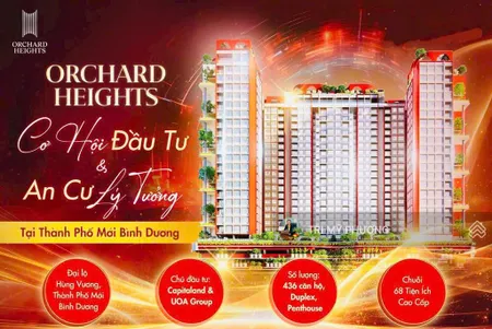 Orchard heights chủ nhà bán căn 3pn hiếm + mt đại lộ hùng vương + view pháo hoa + cđt capitaland