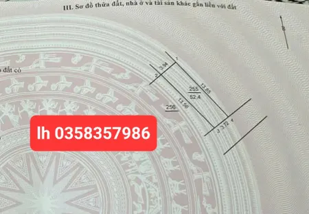 Bán đất 52.4m² ngang 3.94m giá 1.88 tỷ Xã Nội Bài