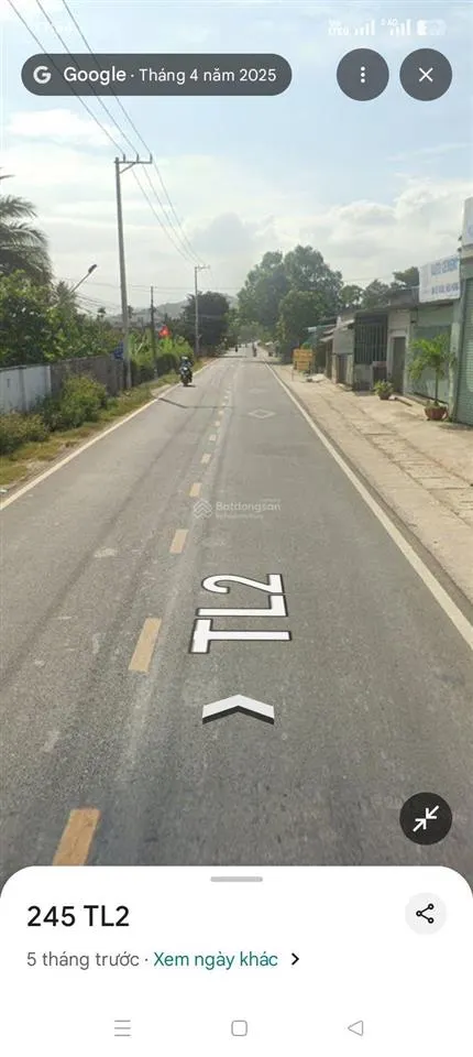 Bán lô đất thổ cư mặt tiền tỉnh lộ 2, gần ủy ban xã diên thọ