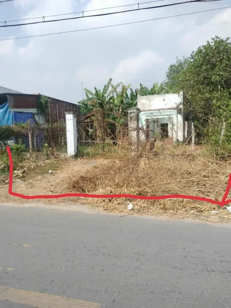 Đất mặt tiền kinh doanh buôn bán đường Cây Gõ xã An Nhơn Tây Củ Chi TPHCM, DT: 12x53m.