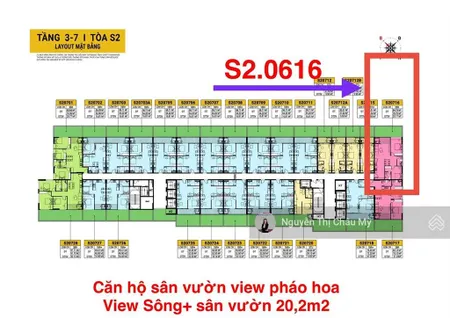 Châu mỹ srt căn góc sân vườn đẹp nhất trục 16 view pháo hoa sông hàng cđt độc quyền spana tower