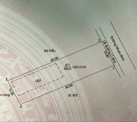 Bán đất 416.2m² ngang 11m giá 9.9 tỷ Phường Phú Lợi