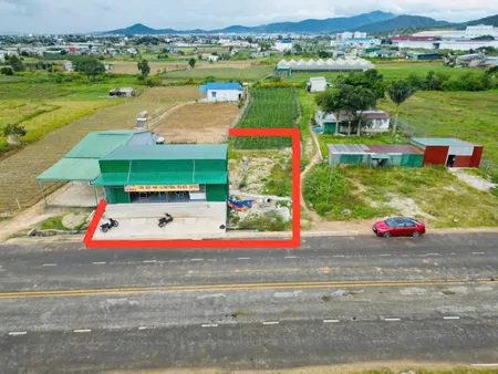 Mặt Tiền đường vào KCN Phú Hội ngang 18,6m. Chỉ 3ty7