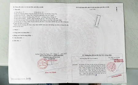 Cần bán nhà cấp 4 ngày trung tâm Bà Rịa
