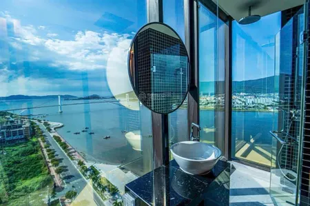 Bán căn 2pn view sông hàn đẹp không góc chết full nội thất tầng cao giá độc nhất chỉ 5 tỷ 6