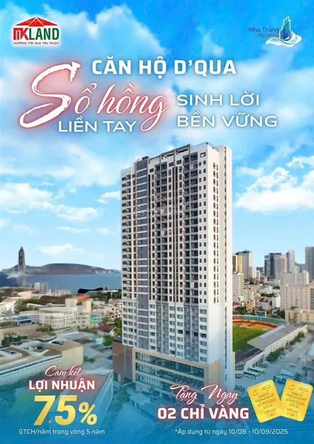 Bán căn hộ dqua phan chu trinh có sổ hồng giá 3 tỷ 830 triệu ( lợi nhuận 7% trên giá bán)