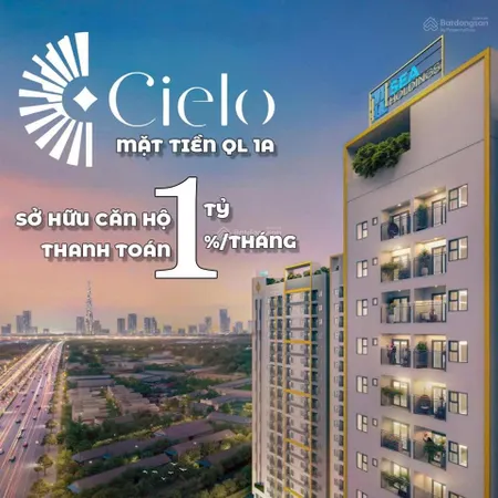 Cần bán căn 1pn ngay chợ bình chánh, thanh toán chỉ 9 triệu/tháng
