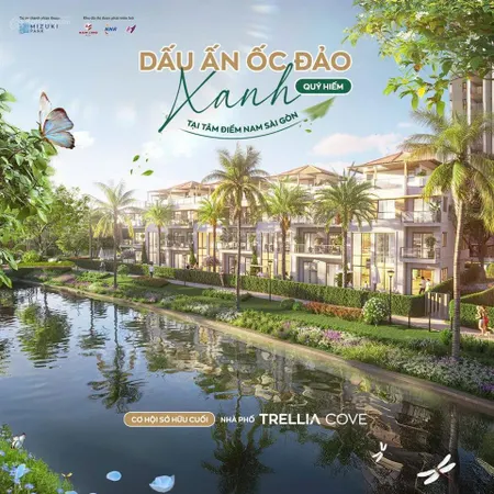 Căn hộ trellia cove mizuki park 2pn2wc thanh toán theo tiến độ đến 2027 mua hàng cdt tháp mới tc1