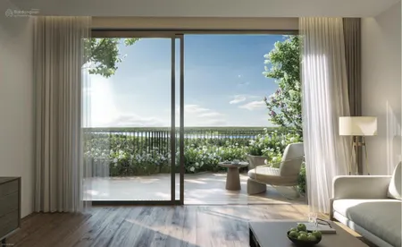 Căn hộ 3pn sky retreat vườn mây ban công lớn giá cđt 4.77 tỷ view sông bến lức, ck gần 500triệu