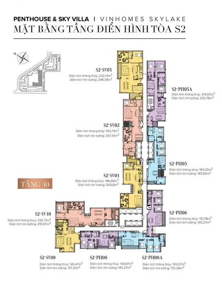 Bán căn penthouse siêu đẹp skyvilla tại vinhomes skylake phạm hùng 49,98 tỷ, 350m2, 5pn 0989 149 ***
