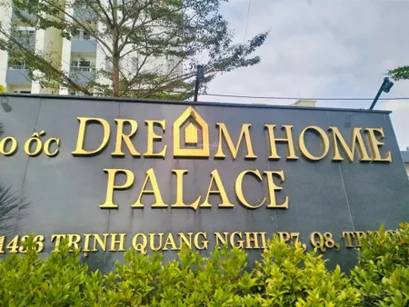 Bán căn hộ quận 8 dream home palace 62m2 2 phòng ngủ 2wc 2.3tỷ