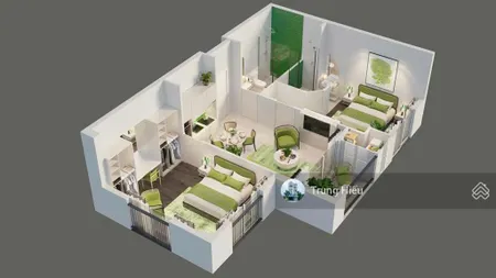 Cần bán căn hộ hillside residence phú quốc căn 2 phòng ngủ view nội khu giá cắt lỗ sâu.