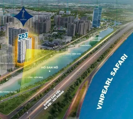 Gia đình mình bán 3n zr3 trục 16 dt 95m2 view sông san hô .the zurich vinhome ocean park 0966 768 ***