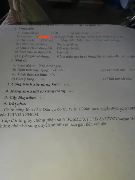 Bán Nhà C4 mặt tiền đường Nguyễn thị Tiểu (XTT 7), khu buôn bán sầm uất Bà điểm - Hóc môn:
Mình chính chủ cần bán nhà Mặt tiền đường Nguyễn Thị Tiểu (XTT 7), nhà cấp 4, sổ sách , pháp lý đầy đủ, sang tên trong ngày, đang cho thuê kinh doanh (10tr/thág) g