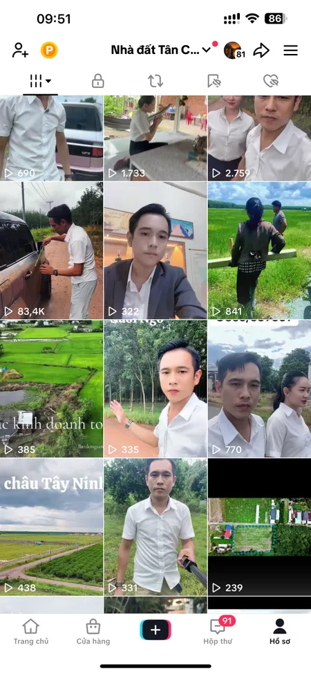 Bán nhà 616.3m² ngang 19,3m giá 388 triệu Xã Tân Châu