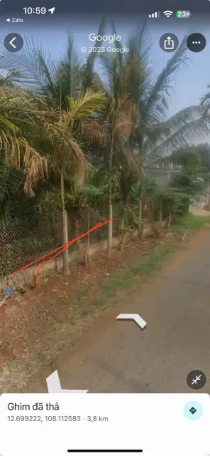 Bán đất 2461.3m² ngang 5m giá 1.45 tỷ Phường Tân An