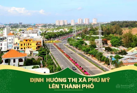 Đất nền mặt tiền đường giá rẻ full thổ tại sông xoài, phú mỹ